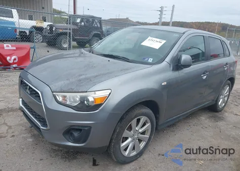 2014 Mitsubishi Outlander Sport Es z USA, uszkodzony, nr VIN 4A4AR3AU4EE024432